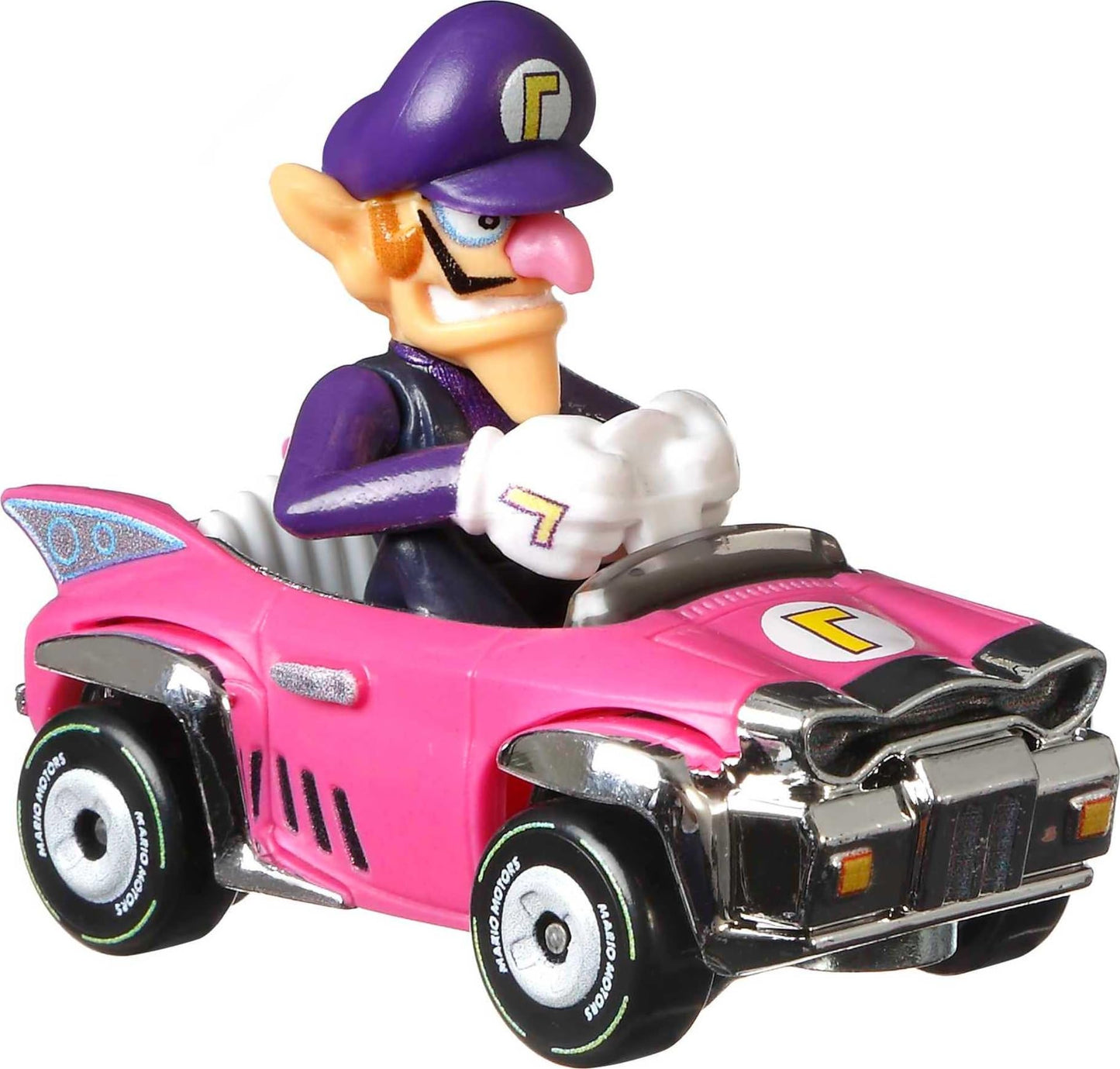 Hot Wheels Mario Kart Vehicle 4-Pack, Set of 4 Fan-Favorite Characters Includes 1 Exclusive Model, Collectible Gift for Kids & Fans Ages 3 Years Old
