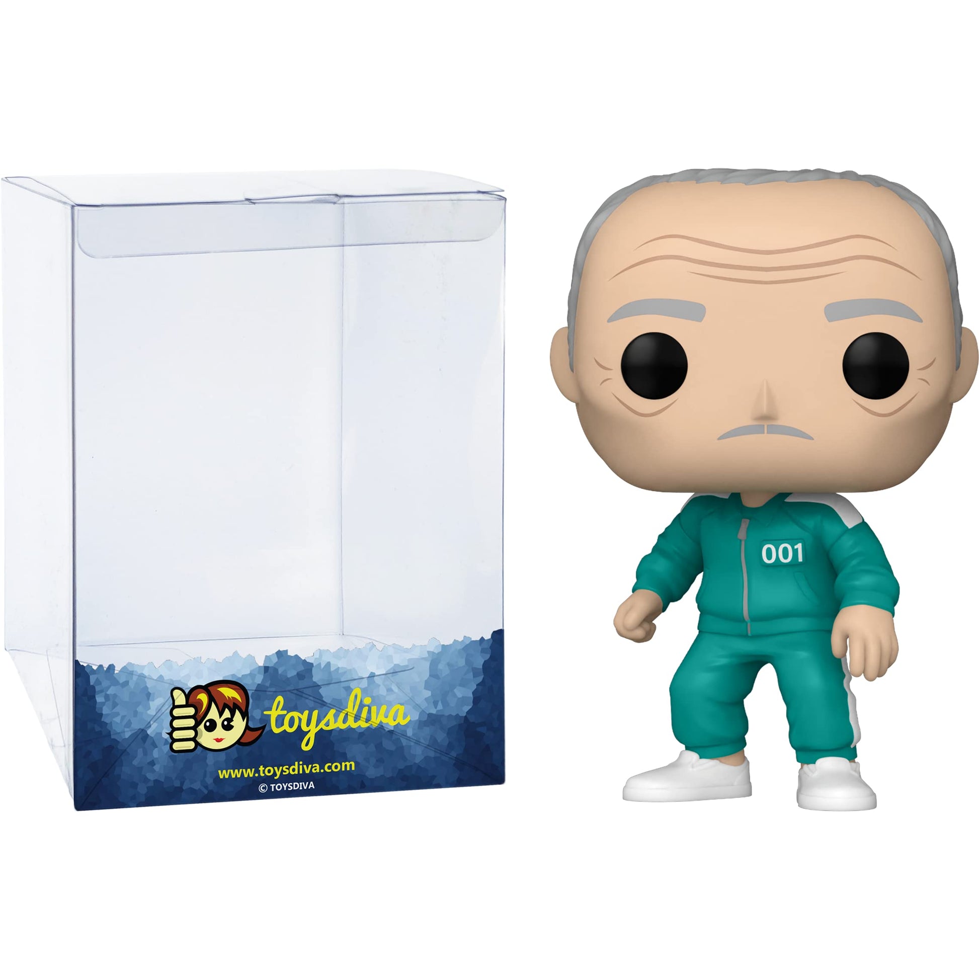 Funko Player 001 Oh Il-NAM: P o p ! TV Vinyl Figurine Bundle with 1 Compatible 'ToysDiva' Graphic Protector (1223-64796 - B)