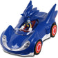 Sonic Race Car Set - Toy Bundle with Pull Back Racecar, Stickers & More
