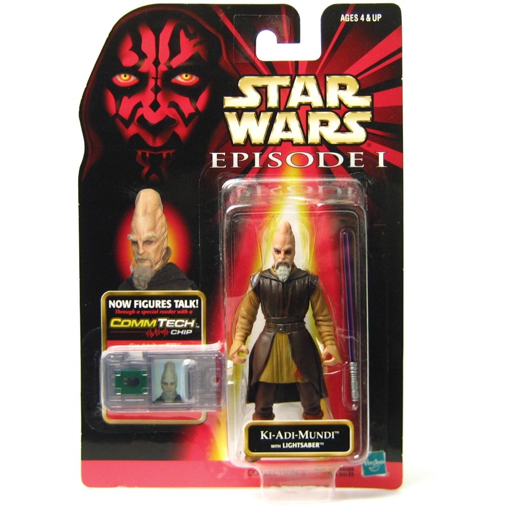 Star Wars Episode I: The Phantom Menace, Ki-Adi Mundi Action Figure, 3.75 Inches