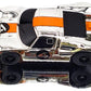 AFX Ford GT40 MKII #4 Mirror Chrome/Orange Edition Mega G+ Chassis HO Slot Car Exclusive