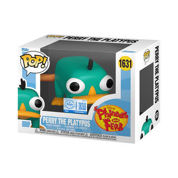 Funko Pop! Disney: Phineas and Ferb - Perry The Platypus - Phineas and Ferb - Collectible Vinyl Figure - Gift Idea - Official Merchandise - Toys for