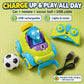 ToyFinity Remote Control Dino Car - Soccer Ball Mode, USB Charged