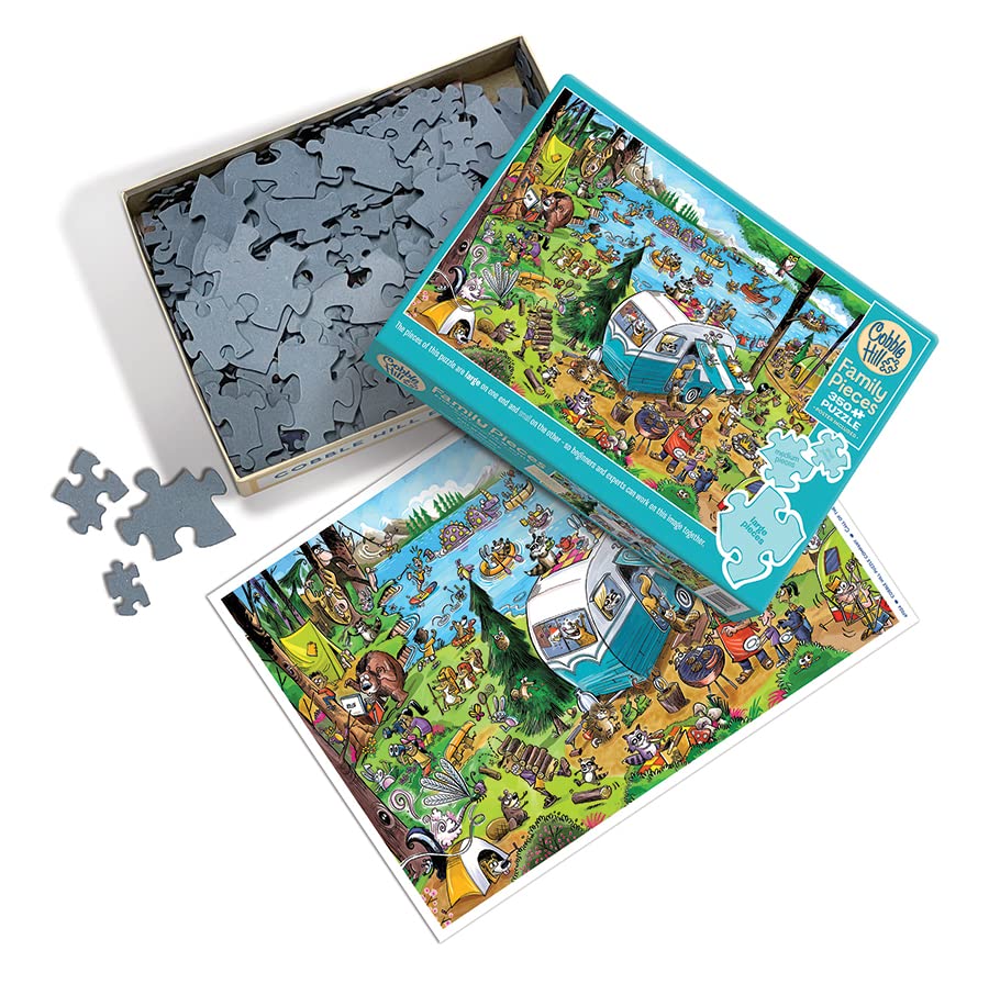 Cobble Hill Family Piece's 350 Puzzle - Call of the Wild - Sample Poster Included