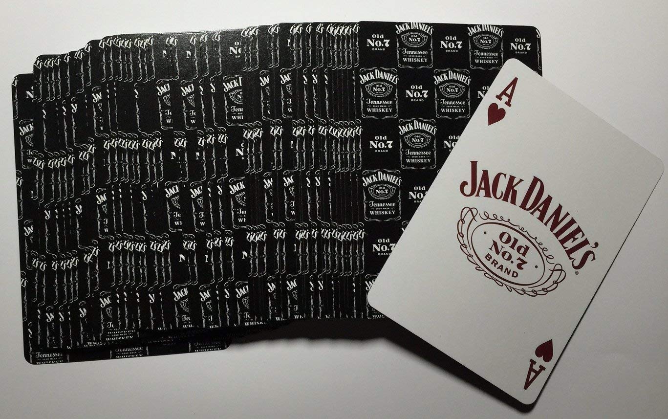 Jack Daniels Playing Cards Bicycle Drinking Games Cards Party Supplies (Set of 2 Decks) (Jack Daniels)