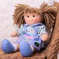 Bigjigs Toys Grace Rag Doll (Small) - 25cm Super Soft Doll for 1 Year Old, Ideal First for Babies & Toddlers