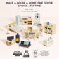 Le Toy Van - Wooden Dolls House Full Starter Furniture & Accessories Play Set for Dolls Houses | Girls or Boys Dolls House Furniture Sets - Suitable
