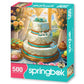 Springbok Wedding Cake 500 Piece Jigsaw Puzzle for Adults - Unique Cut Pieces - Made in USA