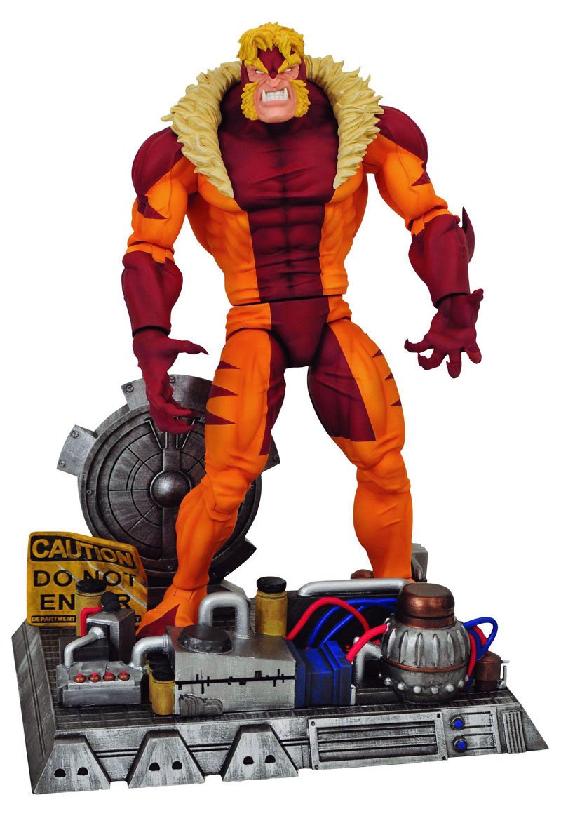 Diamond Select Toys Marvel Select Sabretooth Action Figure