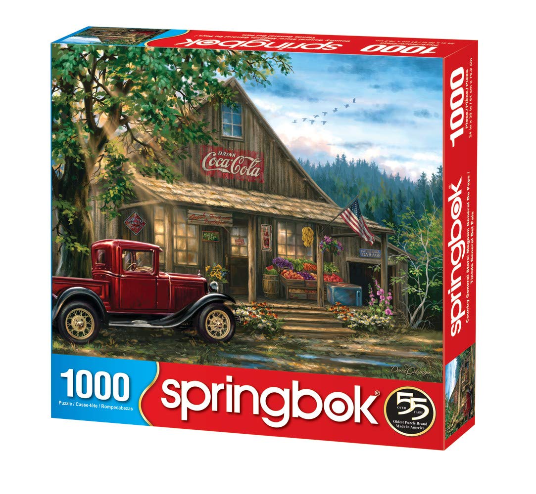 Springbok Country General Store 1000 Piece Jigsaw Puzzle for Adults