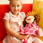 YOTTOY Pinkalicious Plush Doll - 15 Inch Soft Stuffed Toy Inspired by the Victoria Kann Storybooks, Soft Pinkalicious Plush Doll with Fairy Dress
