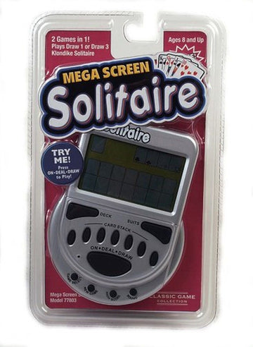 Handheld Solitaire Games Mega Screen Travel Games Electronic Draw Klondike NEW .HN#GG_634T6344 G134548TY63449