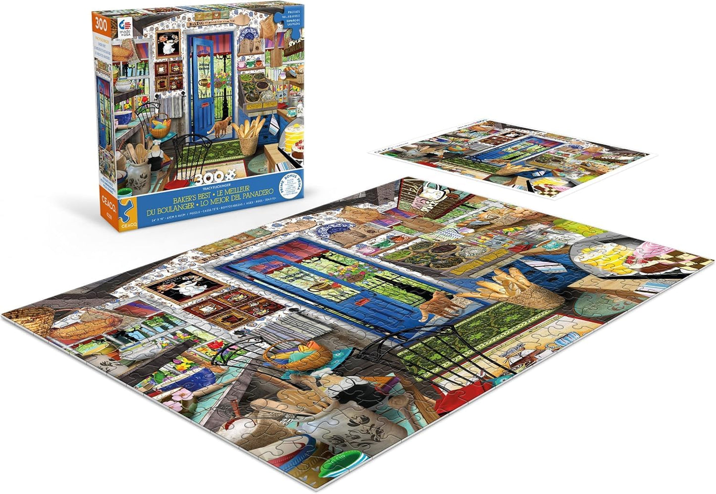 Ceaco - Tracy Flickinger - Baker's Best - 300 Piece Jigsaw Puzzle