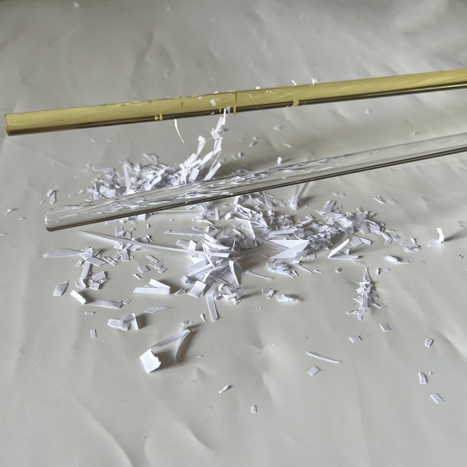 Diycoming Electrostatic Friction Rod Kit : 3 Cloths, 2 Rods,1PVC Tubes