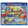 White Mountain 1000 Piece Jigsaw Puzzle, I Love South Carolina