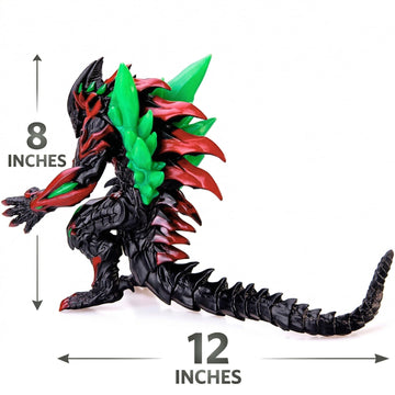JAYKENIXO Ultra Giant Monster Action Figure 13 Inch - Movable Joints, Detailed Kaiju Toy, Collectible Figure for Kids & Adults, Monster Movie Inspired