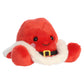 Aurora Palm Pals 5" Santa Cowboy Hat Festive Plush