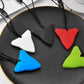 5 PCS Sensory Chew - Chewy Necklaces for Sensory Kids, Shark Tooth Necklace, Nail Biting Treatment for Kids Adults, YQZIYOU