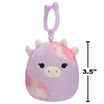 Squishmallows Original Suri Sunset Cow 3-Pack (3.5in, 5in, 8in) - Official Jazwares Plush