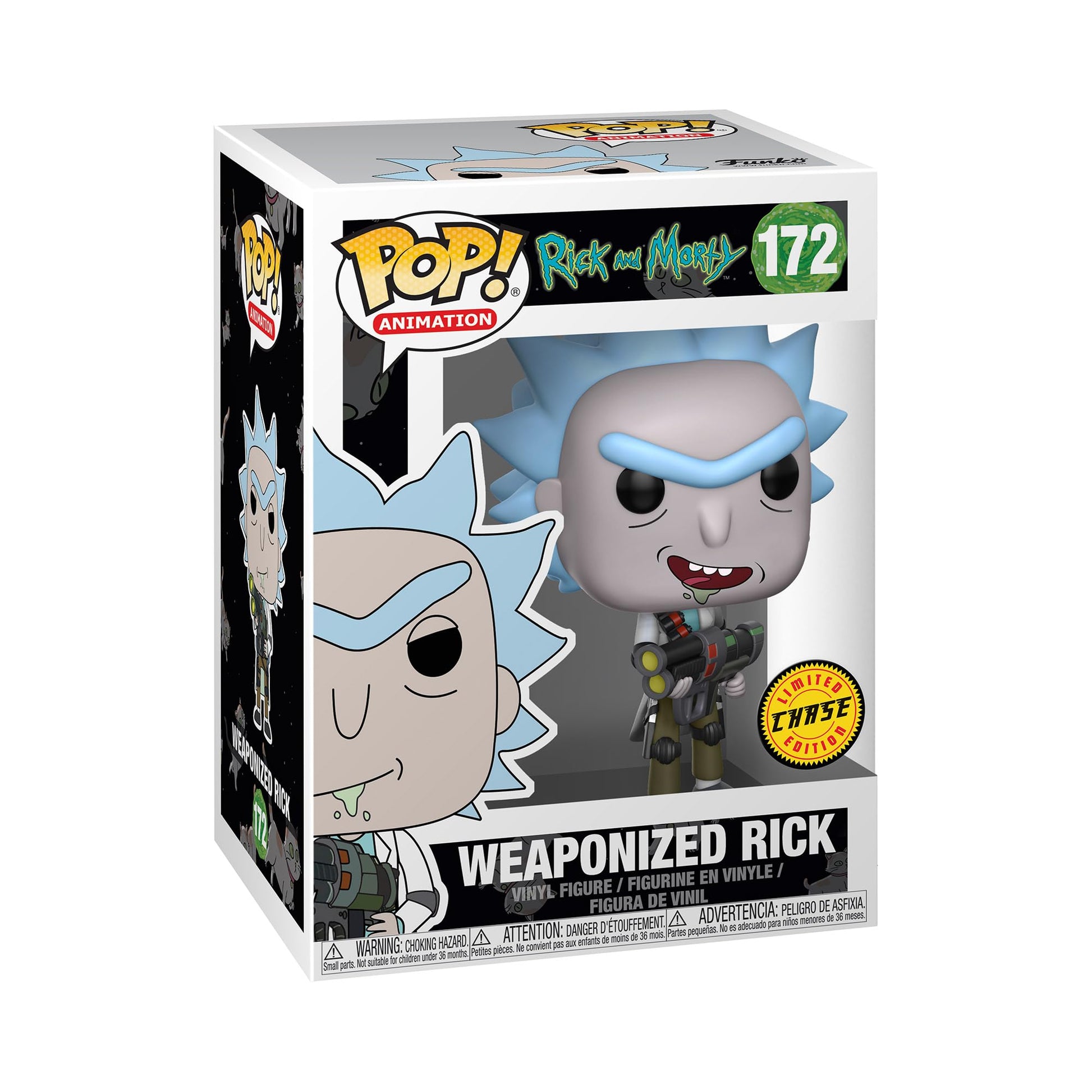 Funko POP Animation Rick and Morty Weaponized Rick (Styles May Vary) Action Figure