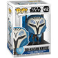Bo-Katan Kryze: Fun ko P o p ! Vinyl Figurine Bundle with 1 Compatible 'ToysDiva' Graphic Protector (412 - 52026 - B)