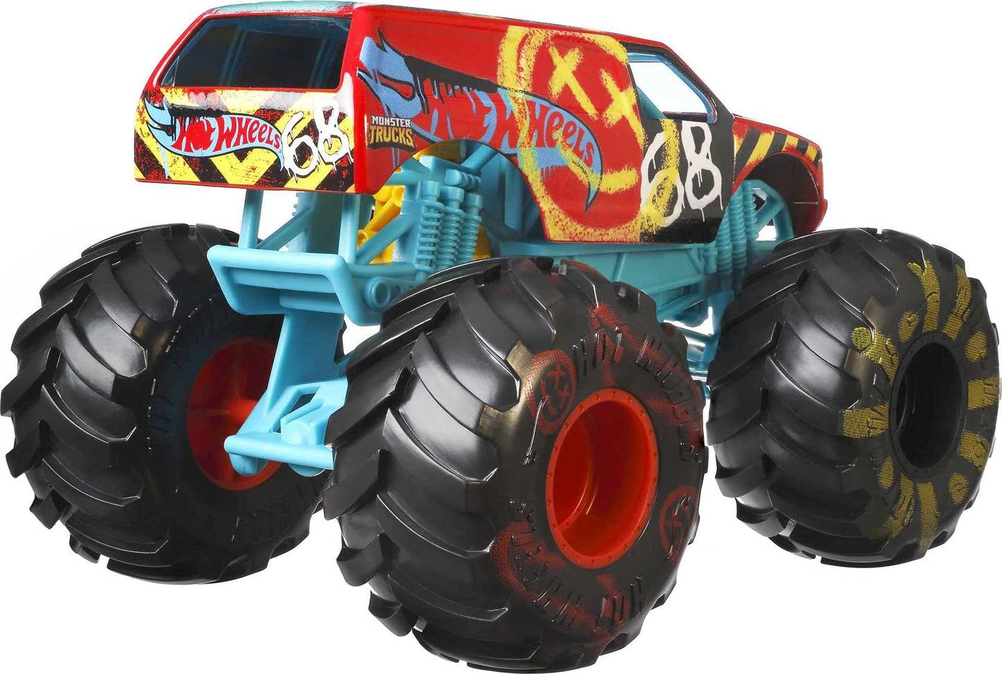 Hot Wheels Monster Trucks Demo Derby, 1:24 Scale Kids Age 3, 4, 5, 6, 7, & 8 Years Old Great Gift Toy Trucks Large Scales