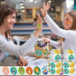 Decorwell 3000PCS Reward Stickers for Kids, 1 Inch Good Job Stickers Bulk 8 Animal Patterns, Classroom Incentive Stickers for Teachers, Party Favors