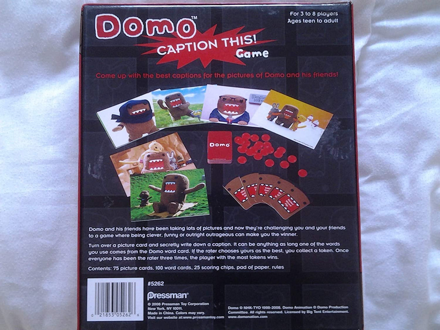 Domo Caption This Game