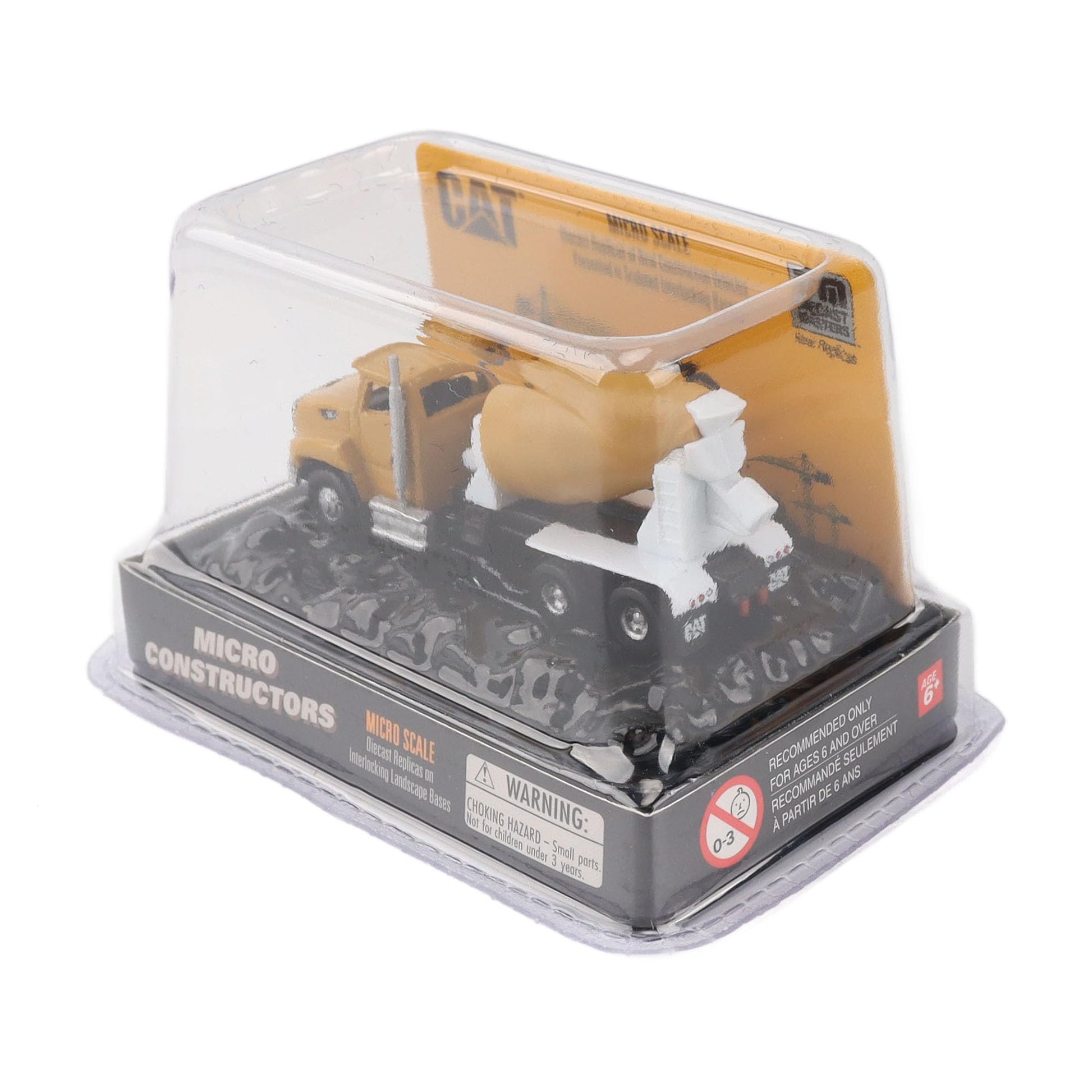 Diecast Masters Caterpillar Toy Replicas - Cat Micro CT660 Concrete Mixer | Model 84521CS