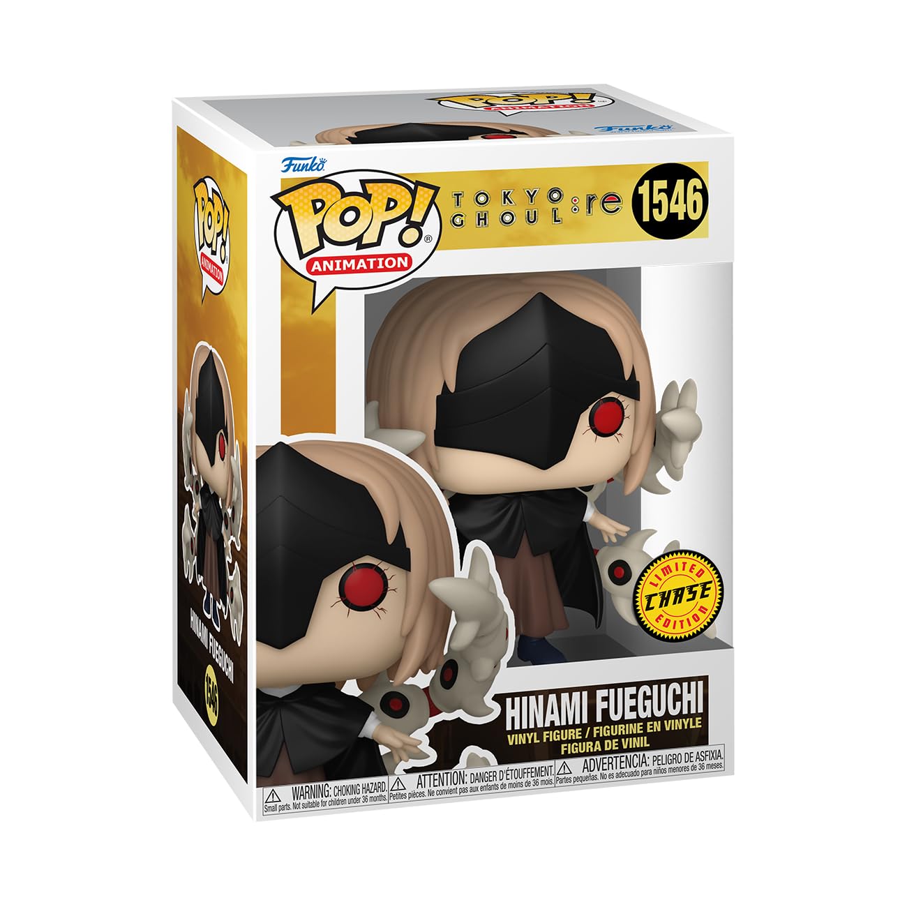 Funko POP! Animation: Tokyo Ghoul: Re - Hinami Fueguchi - 1/6 Odds for Rare Chase Variant - Collectable Vinyl Figure - Gift Idea - Official