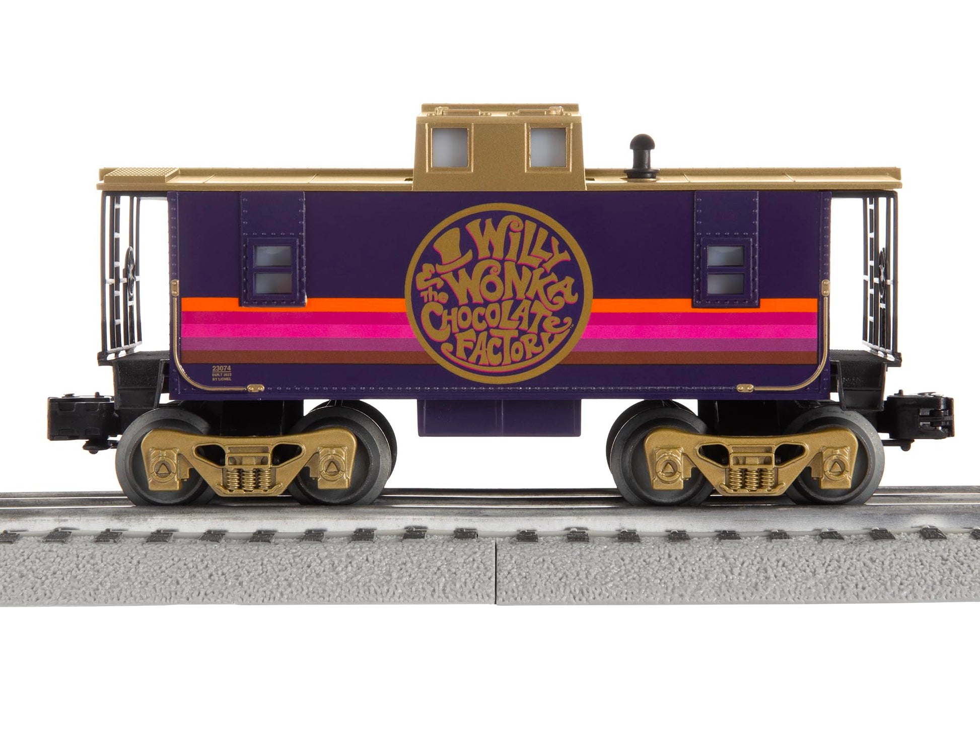Lionel Willy Wonka & The Chocolate Factory LionChief 5.0 Electric O Gauge Train Set with Bluetooth & Remote