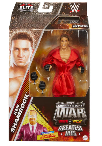 WWE Ken Shamrock Mattel Elite Collection Greatest Hits Series 2 The Monday Night Wars Action Figure Toy