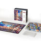 Boardwalk Chicago Downtown 210 Piece Personal Puzzle, Jigsaw Puzzles with Premium Box, Illinois Gifts for Adults, 6"x8"