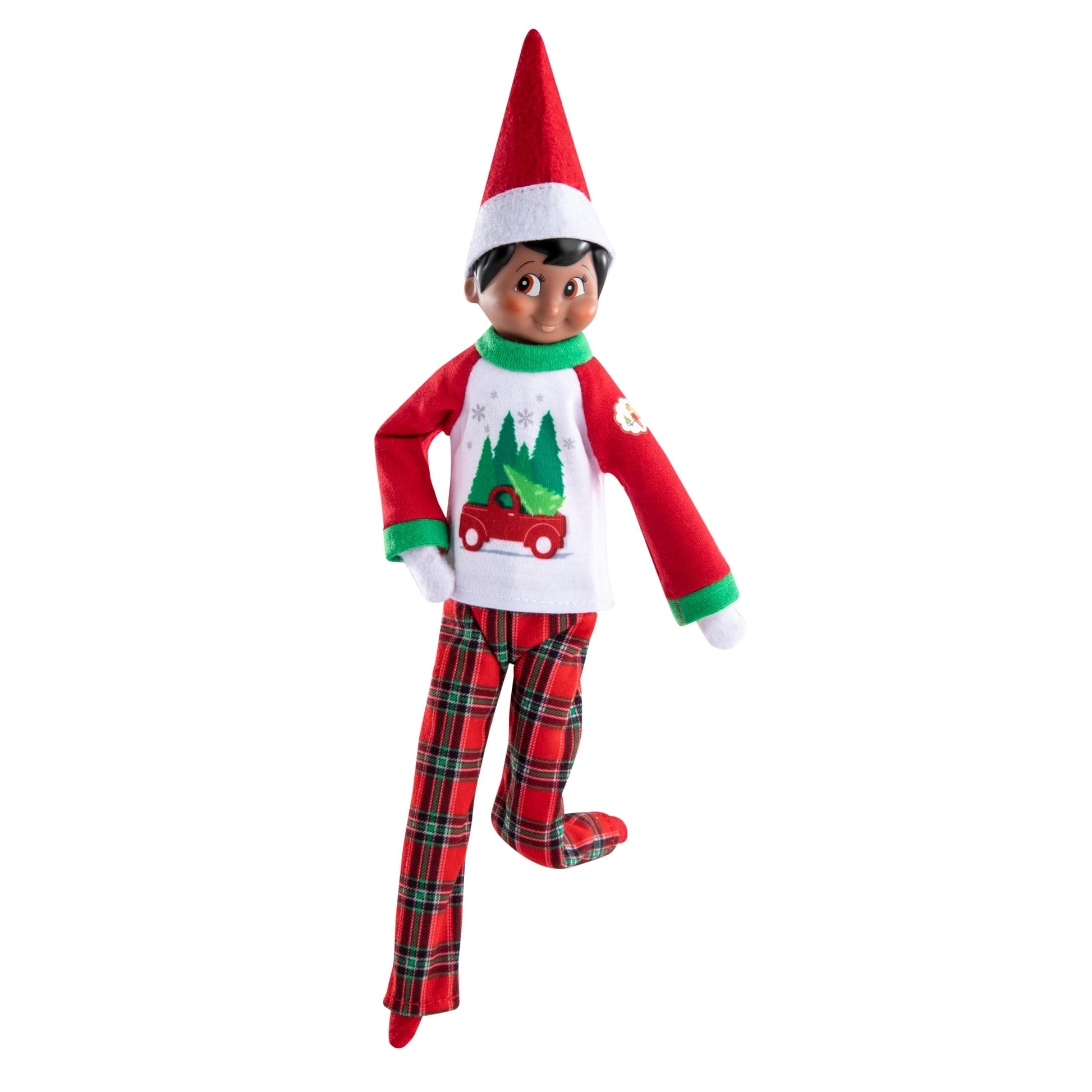 The Elf on the Shelf Scout Elf Box Set (Blue Eyed Boy), Storybook and Tree Farm PJs Pajamas Accessory [Multi-Item Bundle]