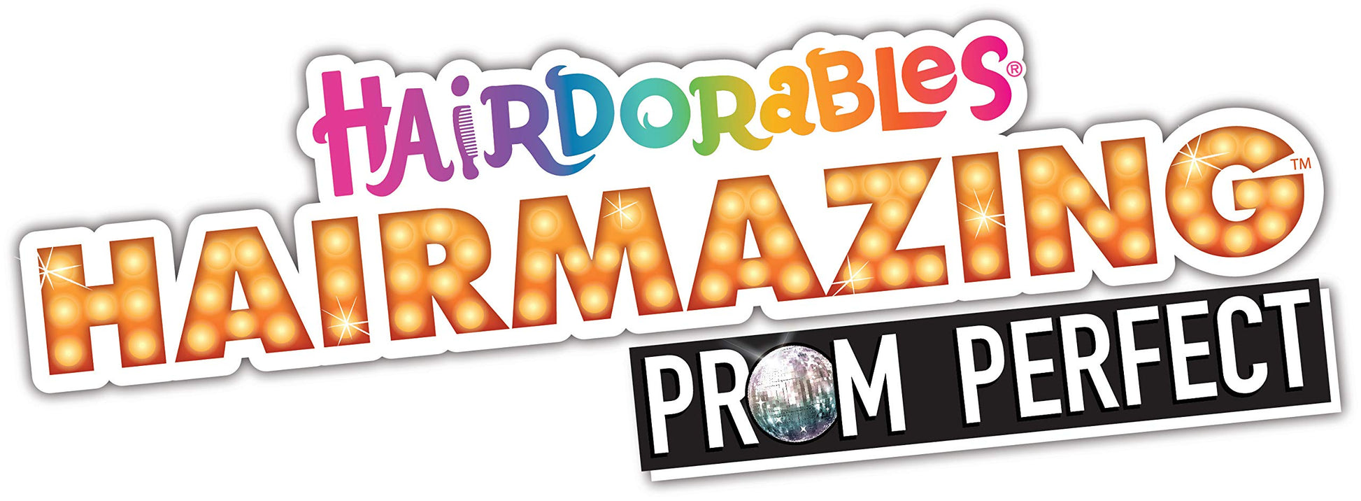 Hairdorables Hairmazing Prom Perfect Fashion Dolls, Dee Dee, Pink and Green Hair, Kids Toys for Ages 3 Up by Just Play