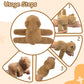 WUEURU 2 Pcs Animal Slap Bracelets Capybara Plush Toy, Cute Capybara Slap Bracelet 9'' Plush Toy for Christmas Birthday Party Favor Supply