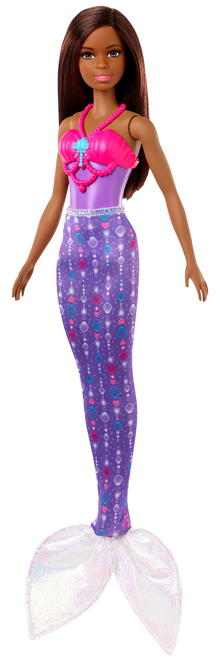 Barbie Dreamtopia Dress Up Doll Gift Set, Approx. 12-inch, Brunette with 3 Fashions