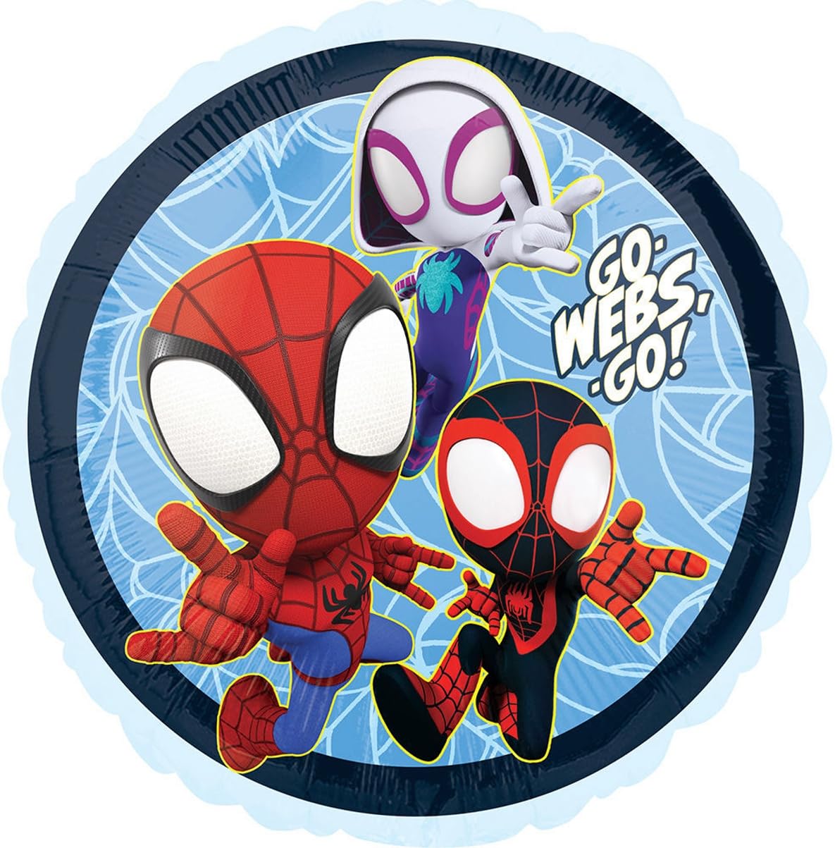 Spidey and His Amazing Friends 4th Birthday Party Supplies 11pc Balloons