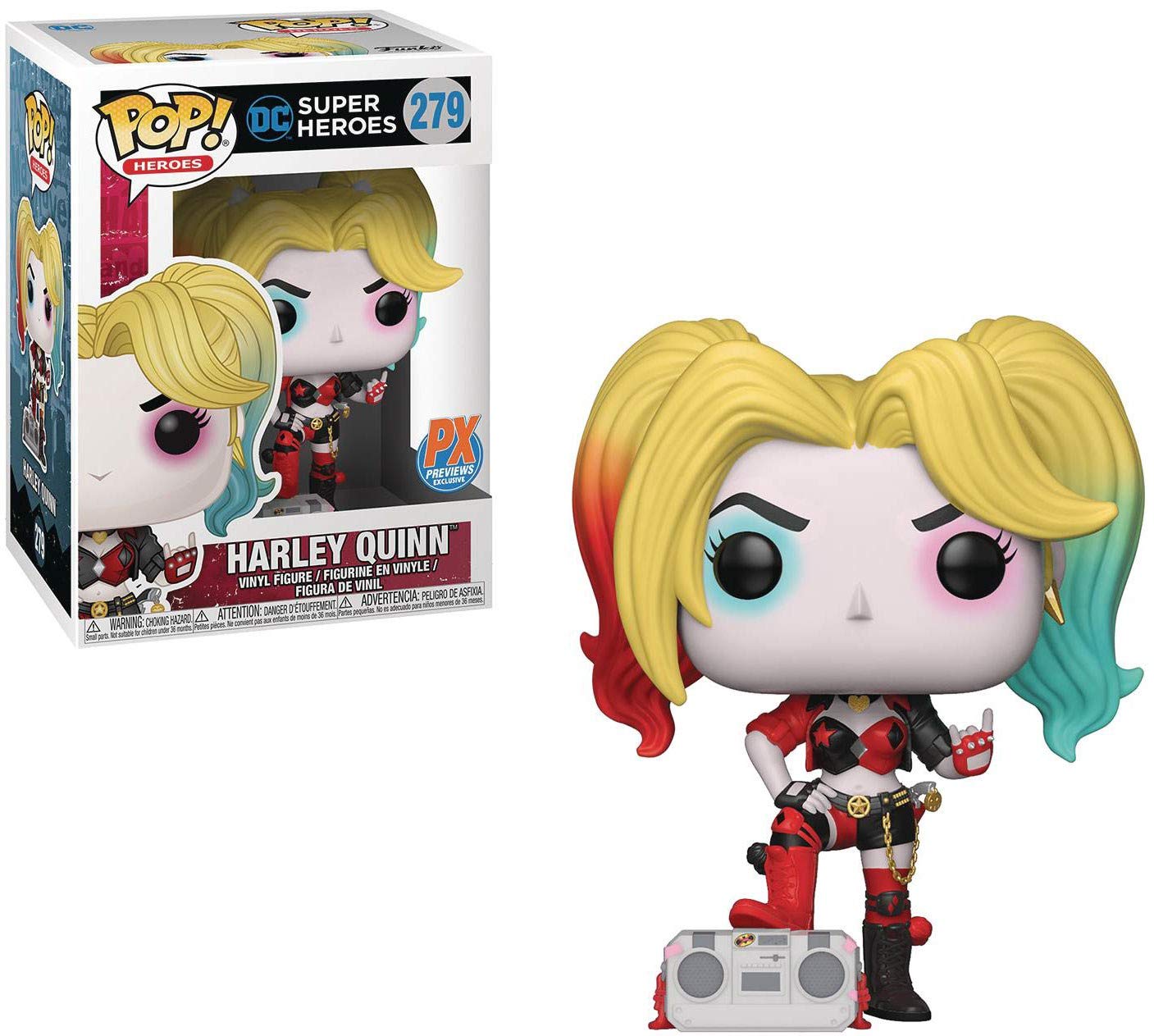 DC Comics Funko POP! Heroes Harley Quinn Exclusive Vinyl Figure #279 [Boombox]