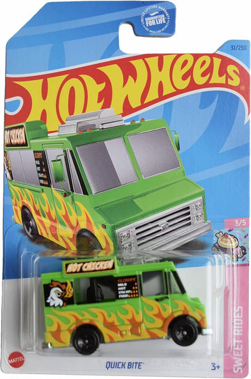 Hot Wheels Quick Bite, Sweet Rides 3/5 [Green] 31/250