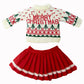 Merry Christmas Sweater Skirt Set Outfit for 18-Inch Dolls | Premium Quality & Trendy Design | Dolls Clothes | Outfit Fashions for Dolls for Popular
