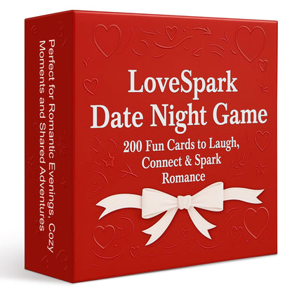 Couples Games for Date Night - 200+ Conversation Cards & Fun Challenges, 5-in-1 Relationship Card Game for Adult Couples with Scratch-Off Rewards