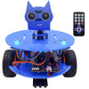 Adeept Smart Car Kit(Compatible with Arduino IDE), Line Tracking, Obstacle Avoidance, OLED Display, Ultrasonic Sensor, Wireless Remote Control, DIY