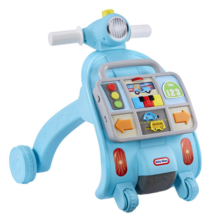 Little Tikes Learn & Play Learning Lane Activity Walker, Sit-to Stand, Walking, Sounds, Learning, Sound Effects, Gift & Travel Toy for Babies Infants
