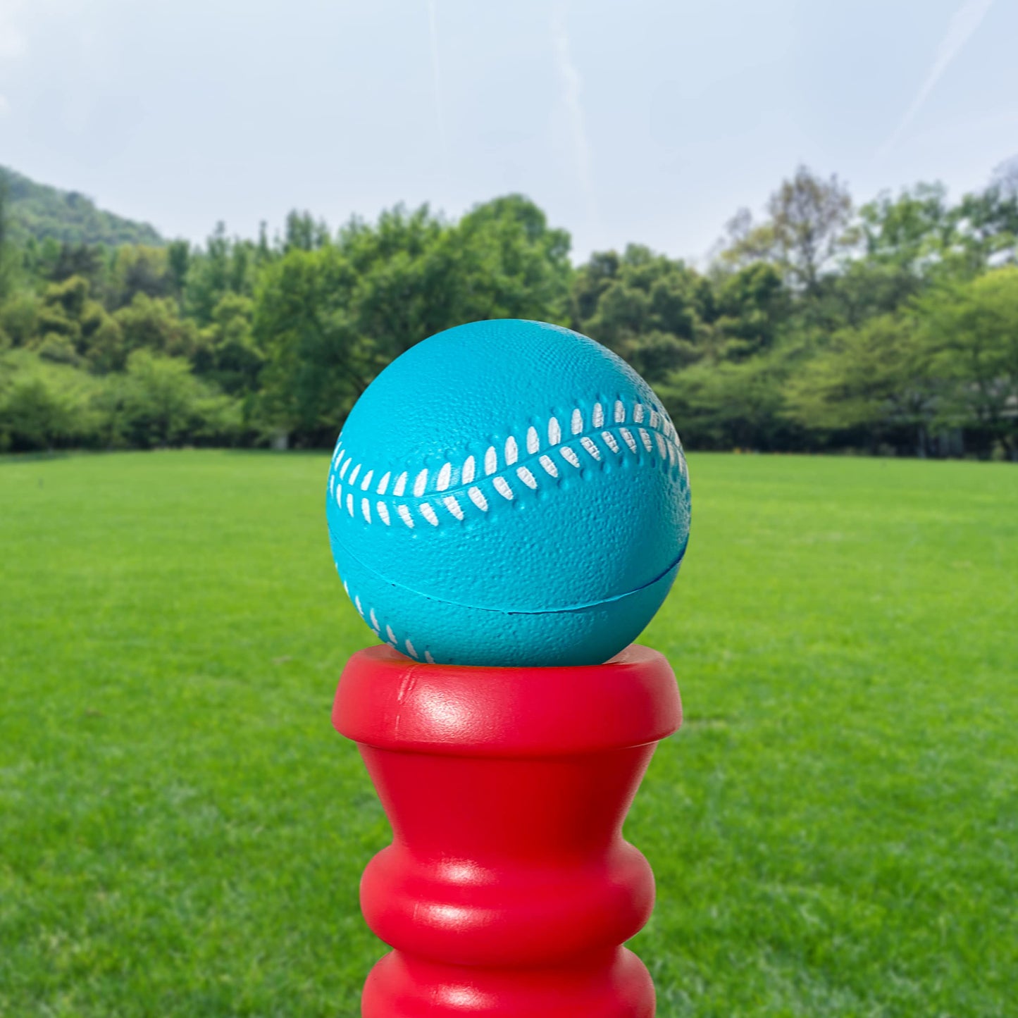 Botabee Kids Soft Foam Baseballs, 6 Pack, 2.75" | Safe & Soft Baseballs for T Ball & Toddler Baseball | Official Size Foam Balls for Kids Baseball