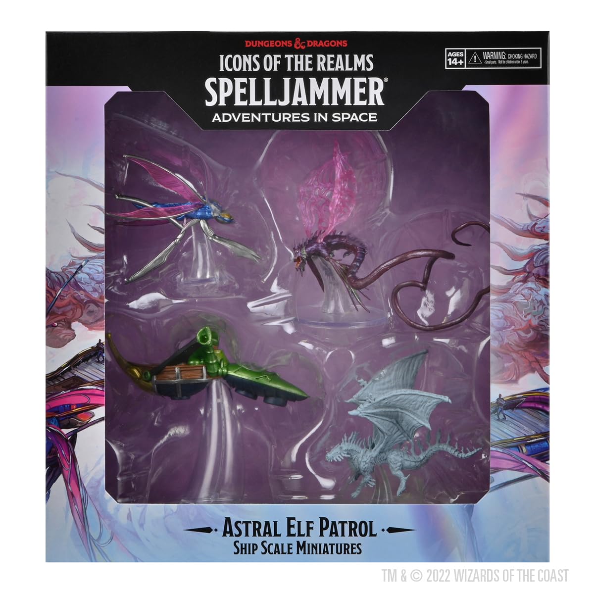 D&D Icons of The Realms: Ship Scale - Astral Elf Patrol