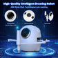 GWYUI Drawing Robot for Kids with 150 Cards, Camera Recognition Interactive Educational Drawing Kit for Kids, Montessori Painting Learning Toys