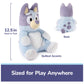 GUND Bluey Official Oh So Snuggly Bluey 12.5-Inch Plush Toy, Ages 0+