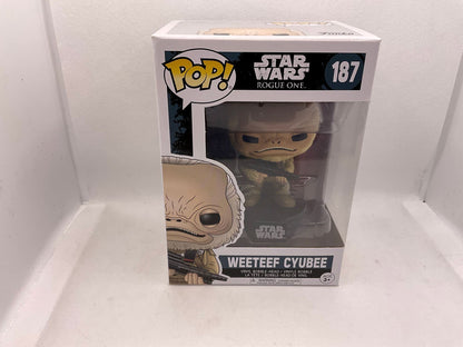Funko Pop Star Wars: Rogue One - Weeteef Cyubee Toy Figure