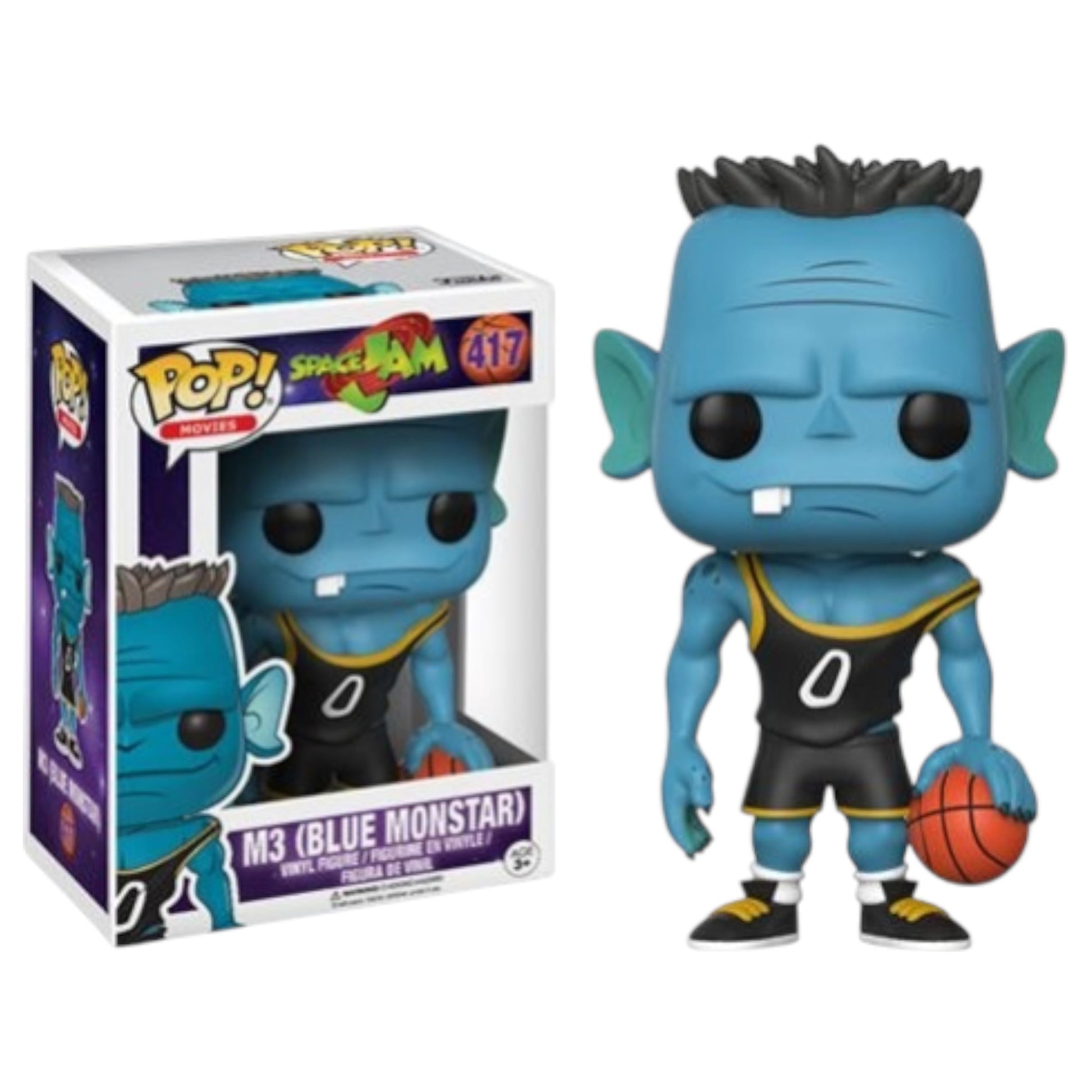Funko POP Movies Space Jam M3 (Blue Monstar) Action Figure